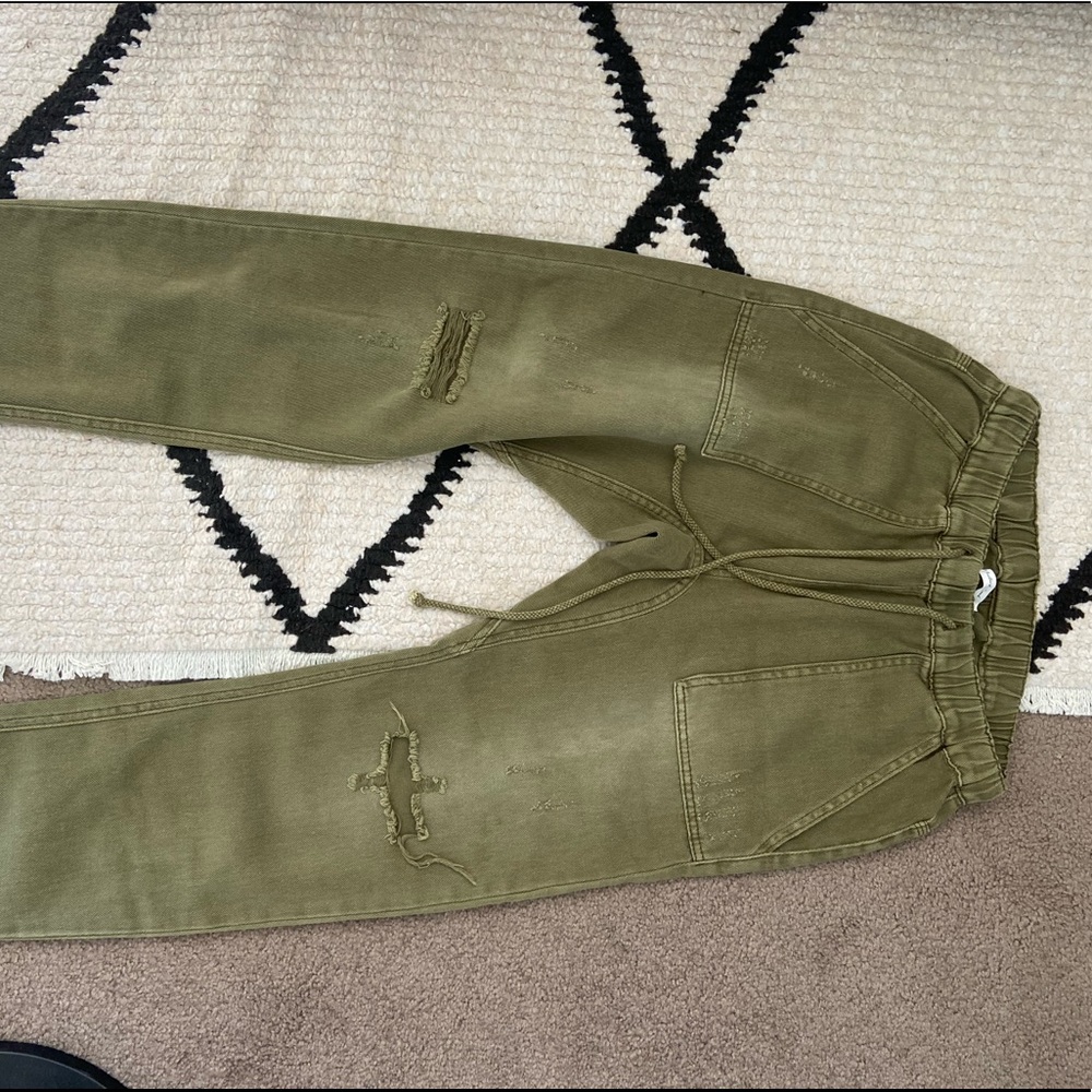 Green Cargo Pants